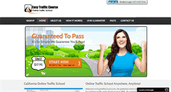 Desktop Screenshot of easytrafficcourse.com